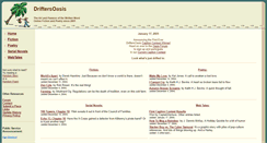 Desktop Screenshot of driftersoasis.com
